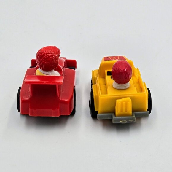 Ronald McDonald Happy Meal Pull Back Car McDonald’s Red Yellow Vintage 1985 1988 - Picture 6 of 11